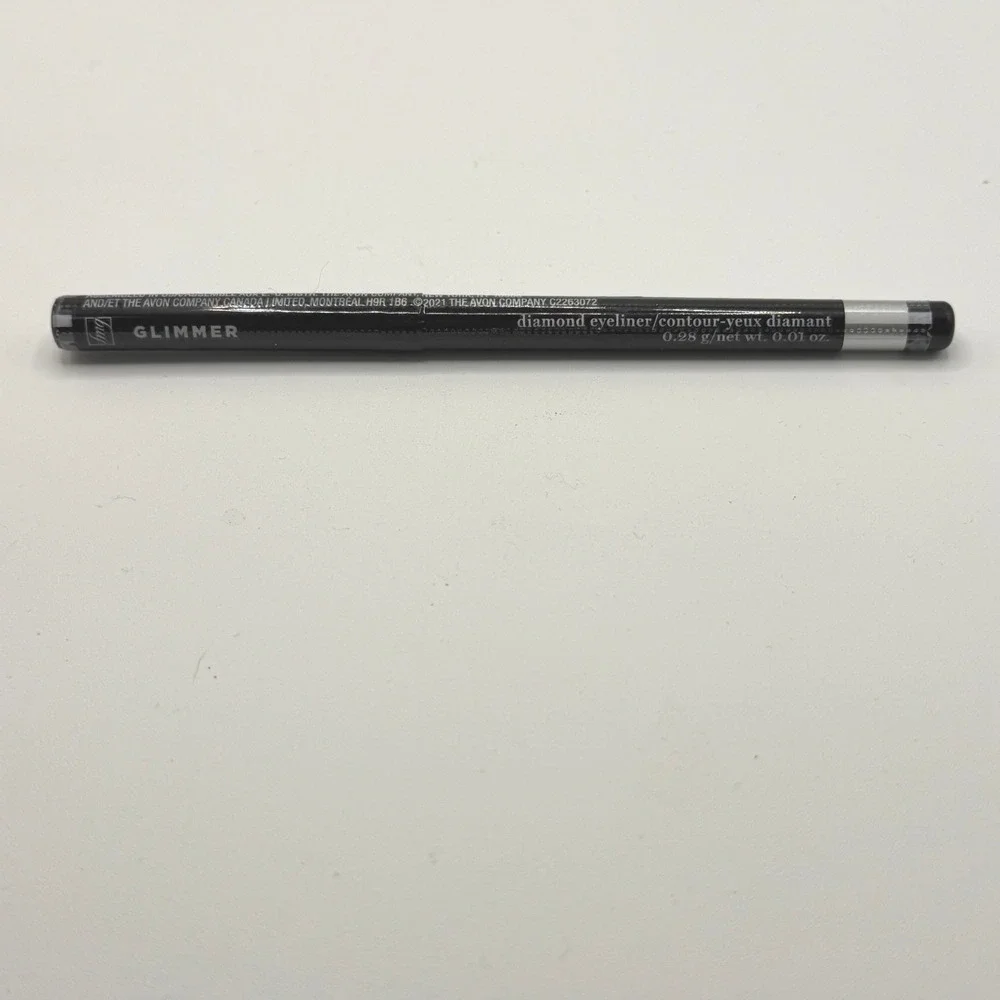 Avon fmg Glimmer Diamond Eyeliner Black Ice Retractable Shimmer Eye Liner 0.01oz